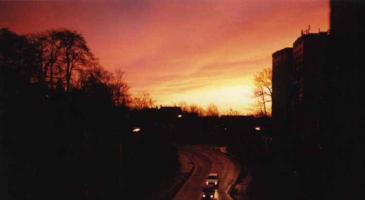 Sunrise From House